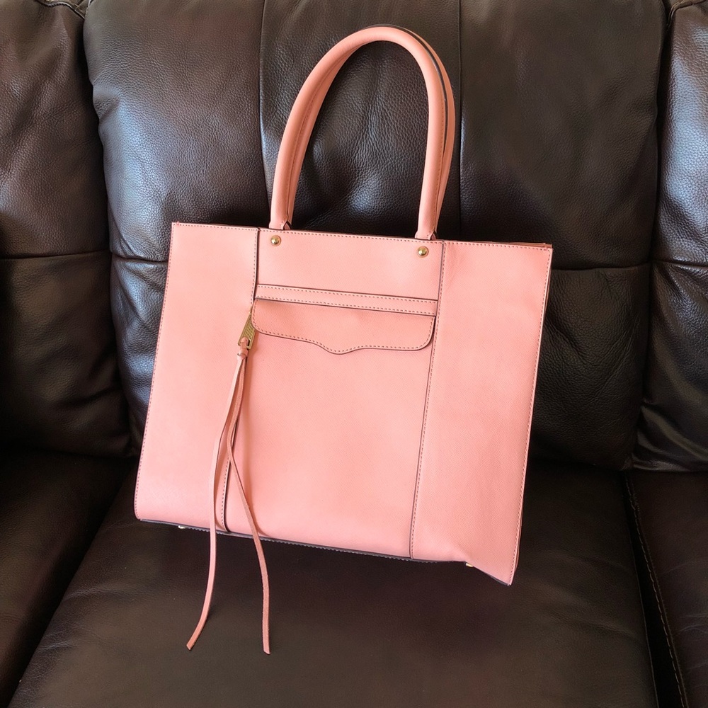 Pink Rebecca Minkoff purse.